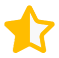4.5 Half Star